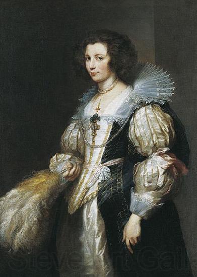 Anthony Van Dyck Portrat der Marie-Louise de Tassis France oil painting art